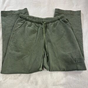 Columbia Olive Green Casual Drawstring Joggers